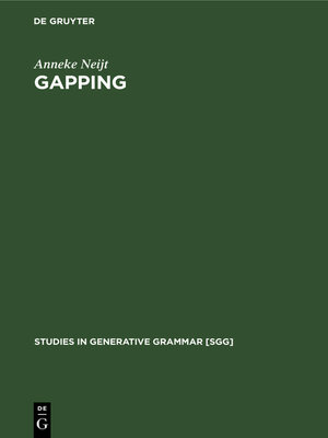 cover image of Gapping